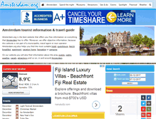 Tablet Screenshot of amsterdam.org