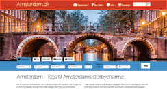 Desktop Screenshot of amsterdam.dk
