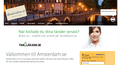 Desktop Screenshot of amsterdam.se