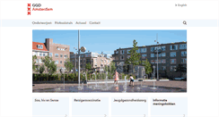Desktop Screenshot of ggd.amsterdam.nl