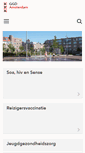 Mobile Screenshot of ggd.amsterdam.nl