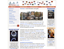 Tablet Screenshot of amsterdam.info